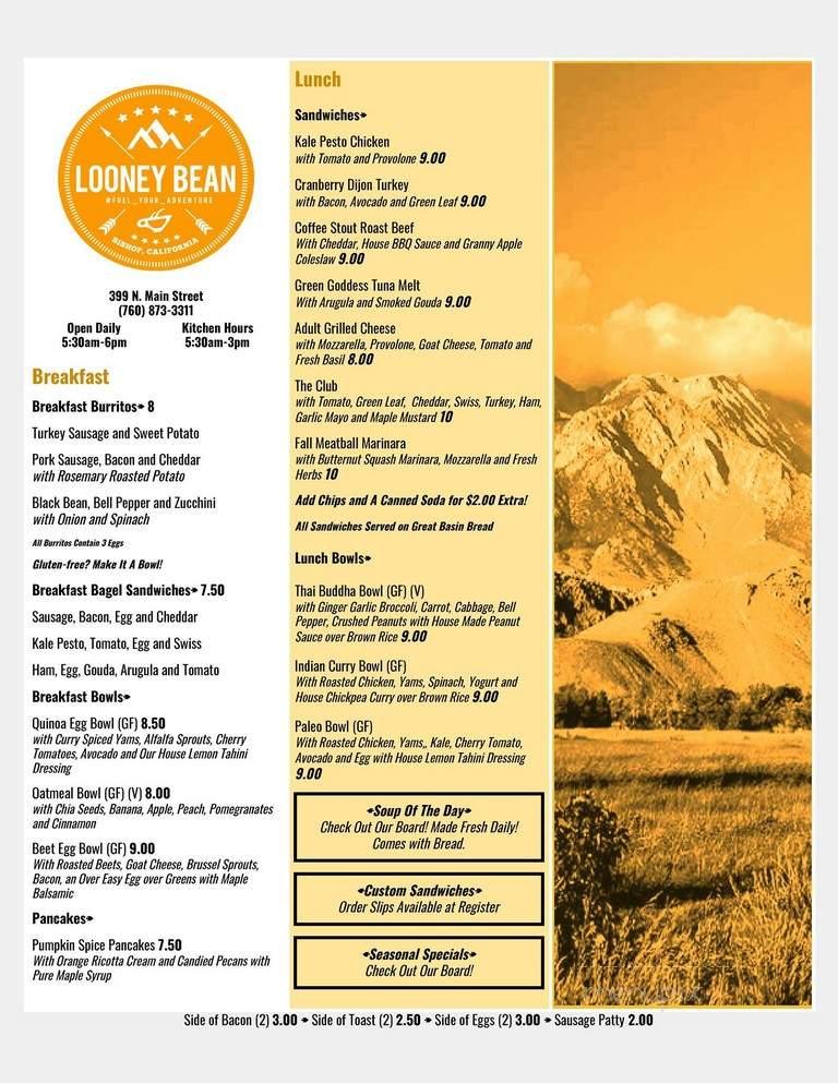 Looney Bean of Bishop - Bishop, CA