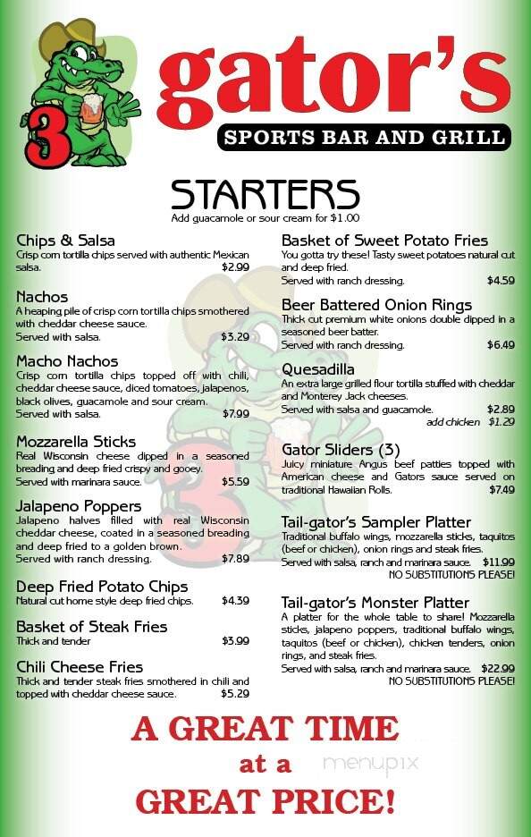 Gators Sports Bar & Grill - Apple Valley, CA