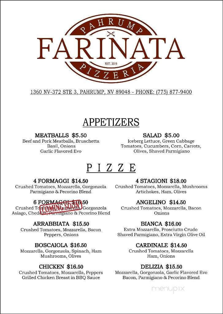 Farinata - Pahrump, NV