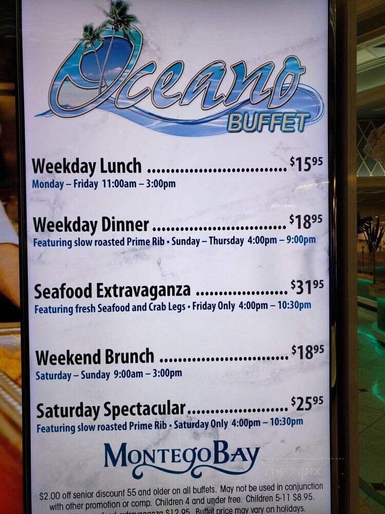 Oceano Buffet - West Wendover, NV