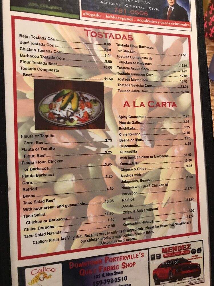 El Tapatio Restaurant - Porterville, CA