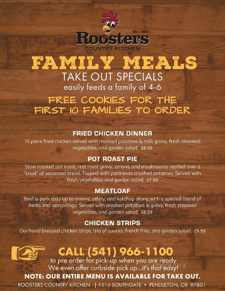 Roosters - Pendleton, OR