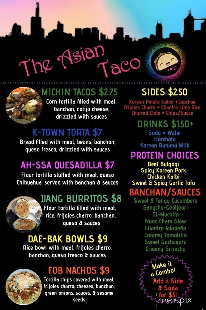 The Asian Taco - Visalia, CA